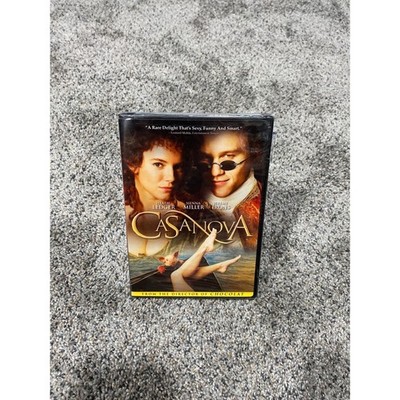 Casanova DVD Heath Ledger Sienna Miller Jeremy Irons Movie New Sealed