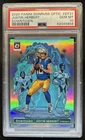 2020 Panini Donruss Optic Justin Herbert Downtown SSP RC #DT-31 Chargers PSA 10