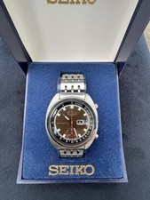 Orologio Seiko 6139-6010 Brown Dial Water70Proof 11/1969 True Bruce Lee