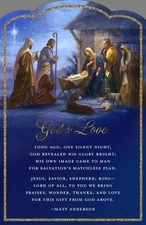 - God's Love Nativity - 18 Premium Christmas Boxed Cards and Envelopes (U1005)