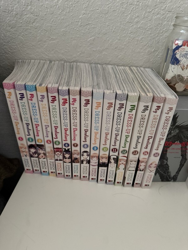 My Dress Up Darling Manga Series Complete Volumes 1-15 English Version
