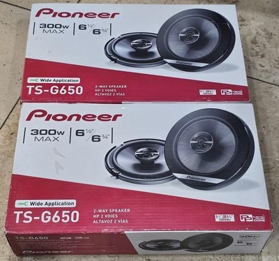 Pioneer TS-G650 6-1/2'' 2-Way 300W Car Speakers