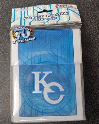yugioh kaiba corp deck box Yu-Gi-Oh! Kaiba Corporation Card Case Deck Box - DAMAGED - Free Shipping!