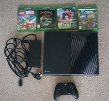 Microsoft Xbox One 500GB Console - Black Boxed  and 5 Games