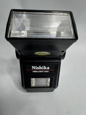 Nishika Twin Light 3010 Flash Unit Vintage Camera Flash