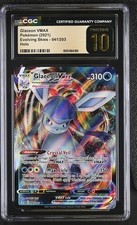 PRISTINE CGC 10 GLACEON VMAX 041 EVOLVING SKIES SWORD & SHIELD POKEMON