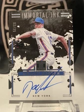 DWIGHT GOODEN 2025 PANINI IMPECCABLE IMMORTAL INK AUTO /35 Mets