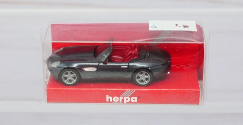 Herpa 032896, BMW Z8 Roadster, grafito metálico, escala 1/87 HO | Zustand: New