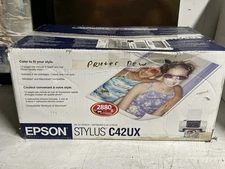 Epson Stylus C42UX Standard Inkjet Printer Original Package