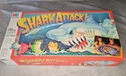 Vintage 1988 Milton Bradley Shark Attack Motorized Board Game Complete Tested