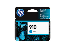 HP 910 Cyan Original Ink Cartridge, 315 pages, 3YL58AN 140