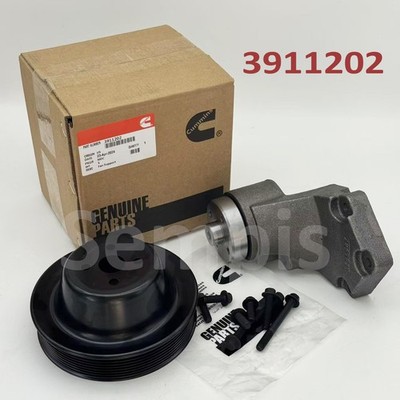 3911202 Fan support Bracket with Pulley & Bolts For Cummins Replaces 3285947 NEW