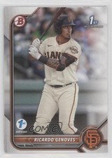 2022 Bowman 1st Edition Ricardo Genoves #BPPF-60 0a3