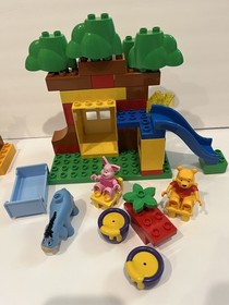 Duplo Lego 5946 Tigger's Expedition And Lego 5947 Winnie the Pooh House Complete