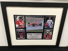 Michael Schumacher framed picture