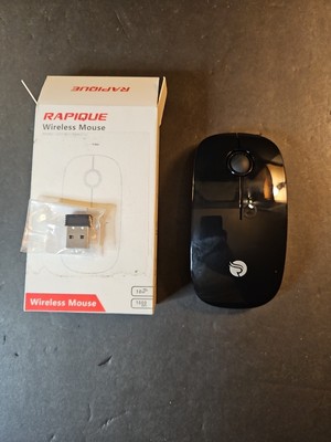 Rapique Wireless Mouse Model R306 Black