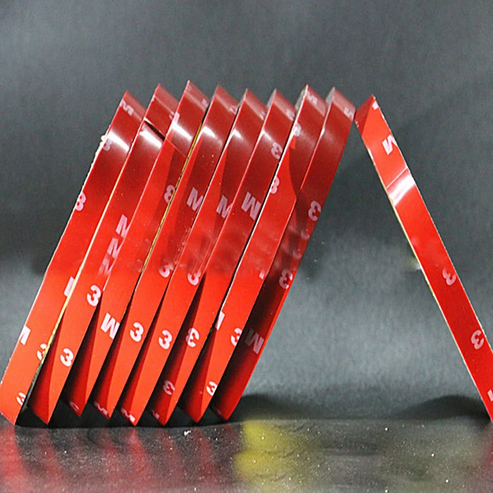 Cinta adhesiva universal de espuma acrílica para automóvil de 10 piezas imprescindible 3 m * 10 mm Foto 4 de 4