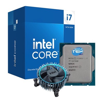 Intel Core I7-14700f Lga1700 Prozessor CPU Mit Gpu Integrierter 20c / 28t_