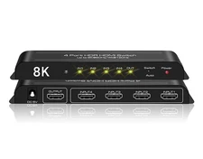 HDMI Switch - 8K - HDR10+ - Dolby Vision/Atmos - VRR - ALLM - CEC - Remote