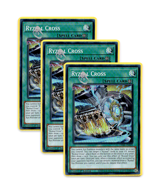 Yugioh! Ryzeal Cross CRBR-EN009 (SR) 1st Ed 3x "Ryzeal Deck Support" Yugioh! Ryzeal Cross CRBR-EN009 (SR) 1st Ed 3x "Ryzeal Deck Support"