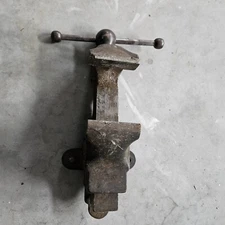 Vintage Samson 5253 Bench Vise 3 1/2” Jaws, 5" Capacity