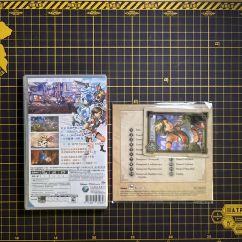 Eiyuden Chronicle: Rising Nintendo Switch w/Soundtrack Cards RARE - Picture 6 of 6