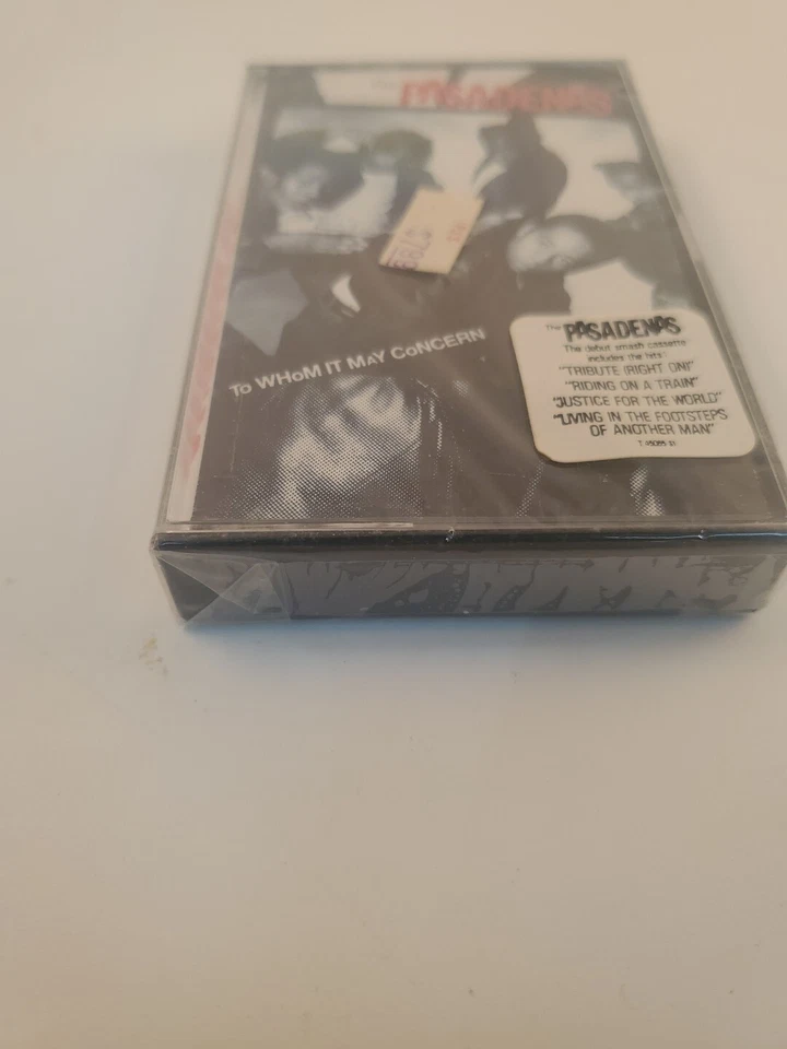 The Pasadenas - To Whom It May Concern - Cassette - 1988 Funk Soul Nos Sealed  - Image 3 of 4
