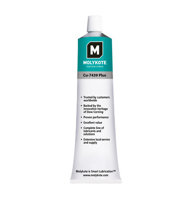 Molykote CU-7439 Plus Hochtemperatur Kupferpaste Anti-Seize Fett 100g