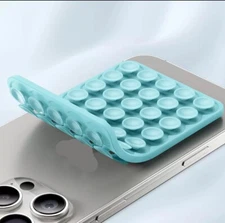 Suction Cup Phone Case Mount Double-Sided Silicone Sticky Phone Stand Holder