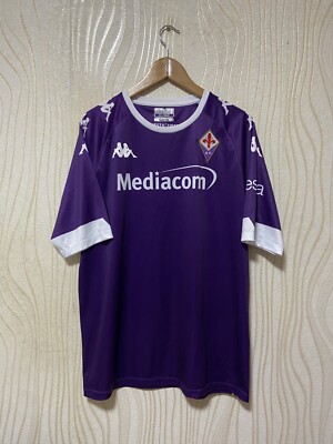 ウェア Fiorentina Soccer Jersey Medium NWT FIORENTINA 2020 2021 HOME FOOTBAL SHIRT SOCCER JERSEY KAPPA sz XXL