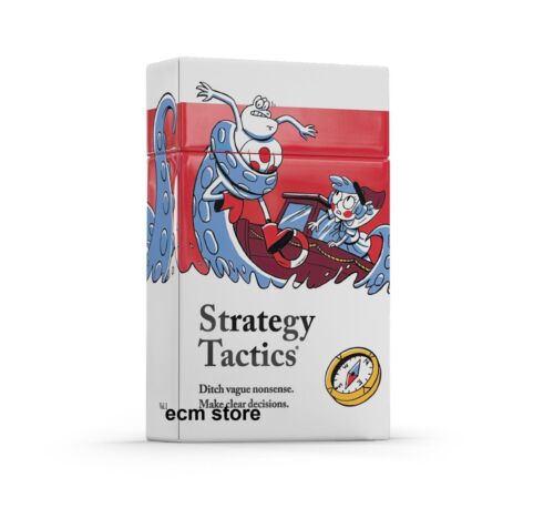 STRATEGY TACTICS Card Game Business Tool 56 Cards /EBTZ