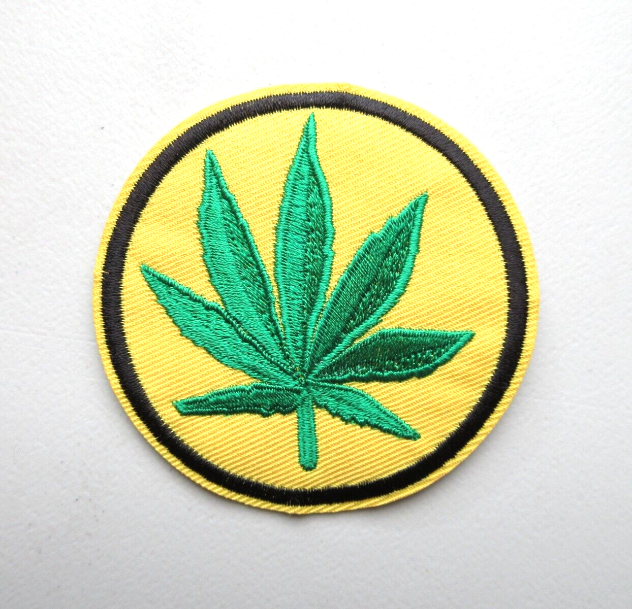 🔥MARIJUANA CANNABIS LEAF JACKET HAT VEST CLOTHING EMBROIDERED IRON ON PATCH
