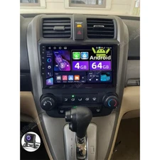 4G+64GB Apple Carplay For Honda CR-V 2007-2011 Car Stereo Radio Android 13 +Cam