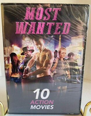 Most Wanted - 10 Action Movies DVD - Brand New Sealed