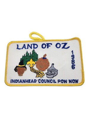 Land of Oz Indianhead Council Pow Wow 1986 86 Boy Scouts BSA Patch