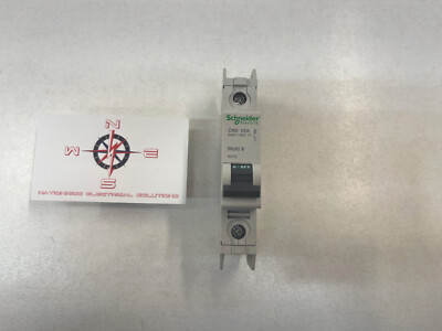 Schneider Electric C60 Multi 9 Circuit Breaker 15A 1P 240V~60V 60112 (Lot of 3)