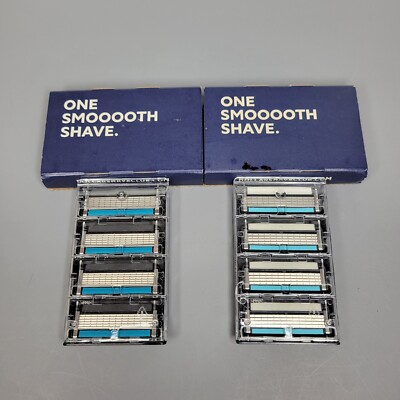 8 DOLLAR SHAVE CLUB Razor  Blade (8 Cartridges)  NEW 4 Blade & 6 Blade