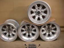 FORD CAPRI ESCORT CORTINA 9X13 DEEP DISH ALLOY WHEEL SET JBW MINILIGHT STYLE 