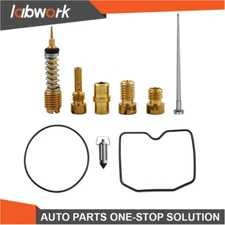 Labwork Carburetor Rebuild Kit For Kawasaki Prairie 300 KVF300 2000 2001 2002