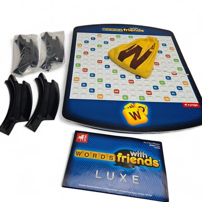 Words With Friends Luxe Edition Brettspiel von Hasbro sehr guter Zustand Zynga