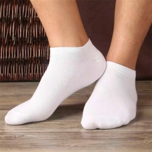 1/5Pairs White Color Low Cut Ladies Boat Short Cotton Women Ankle Socks Gift USA - Picture 3 of 7
