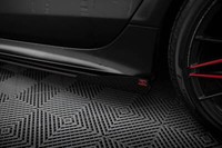 Side Flaps Audi A7 S-Line C7 Schwarz Hochglanz Seitenschweller AnsäTze