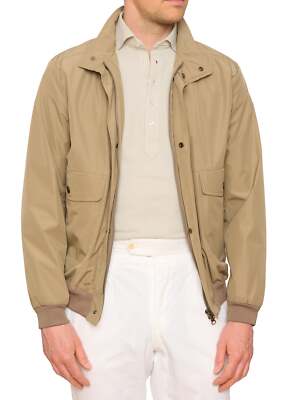 KITON KIRED ''Boma'' Beige Jacket Blouson EU 50 NEW US M Climatek