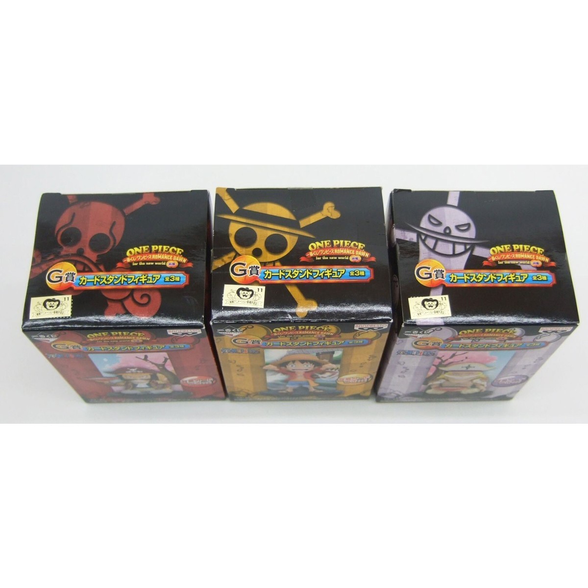 BANPRESTO Ichiban Kuji ONE PIECE G Card Stand Figure Luffy Roger