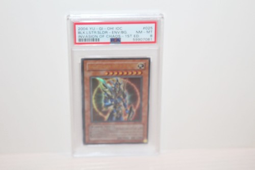 Yu-Gi-Oh! Black Luster Soldier 1st Ed 2004 Invasion of Chaos #IOC-025 PSA 8 - 第 3/10 張圖片