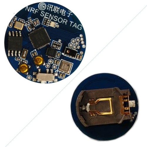 NRF51822 SENSOR_TAG Bluetooth 4.0BLE Wireless Sensor IBEACON Networking Module