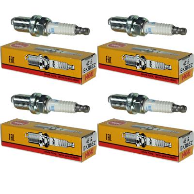 4X Original NGK Zündkerzen BKR6EZ für Fiat Lancia Peugeot Renault Nissan Dacia