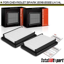 New 2x Engine Air Filter for Chevy Spark 2016 2017 2018-2022 L4 1.4L Rigid Panel