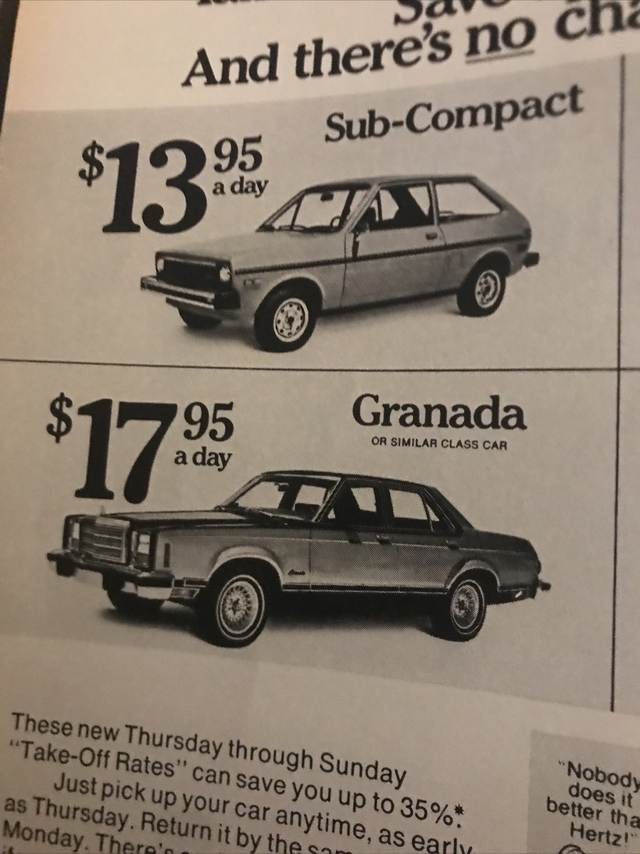 Hertz Rent-a-Car Rental OJ Simpson 1979 Vintage Print Ad | eBay