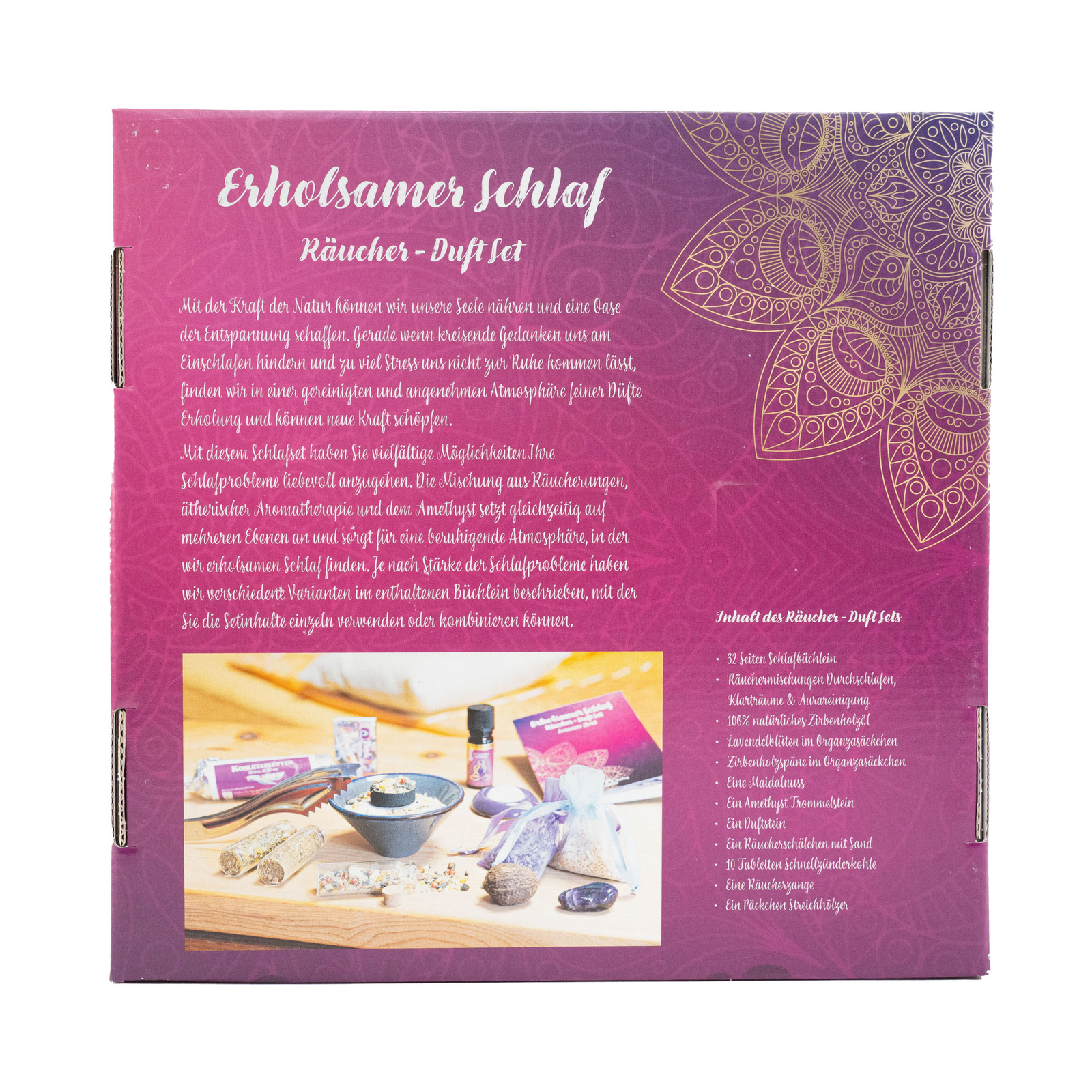 Thumbnail - Erholsamer Schlaf Kräutermischungen Set Schlafhilfe Schlaf Räucherung